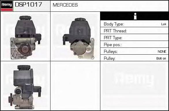 DELCO REMY DSP1017 Гідравлічний насос, кермо