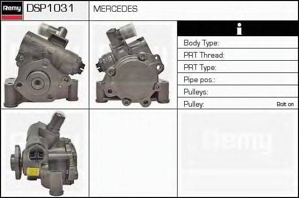 DELCO REMY DSP1031 Гідравлічний насос, кермо