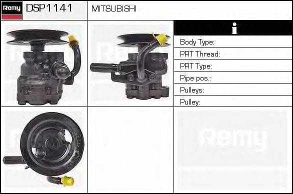 DELCO REMY DSP1141 Гідравлічний насос, кермо