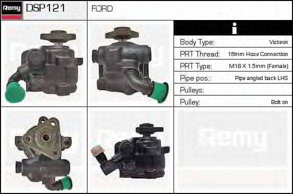 DELCO REMY DSP121 Гідравлічний насос, кермо