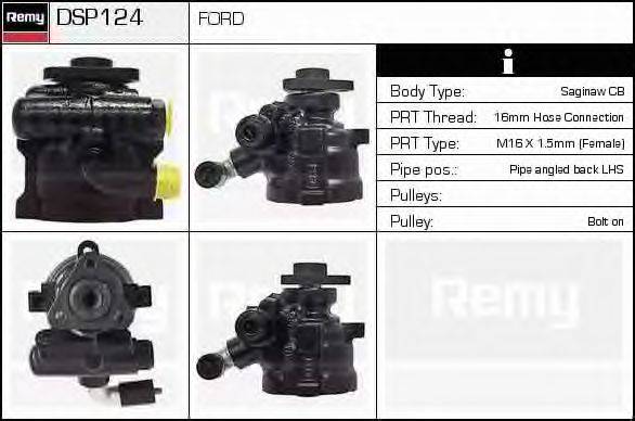 DELCO REMY DSP124 Гідравлічний насос, кермо