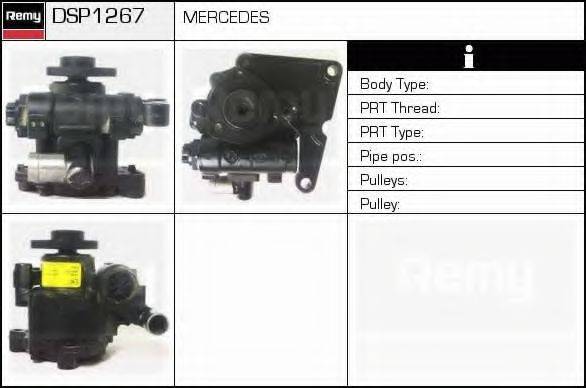 DELCO REMY DSP1267 Гідравлічний насос, кермо