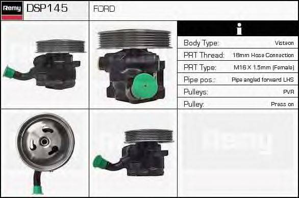 DELCO REMY DSP145 Гідравлічний насос, кермо