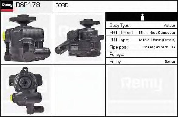 DELCO REMY DSP178 Гідравлічний насос, кермо