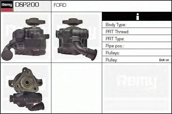 DELCO REMY DSP200 Гідравлічний насос, кермо