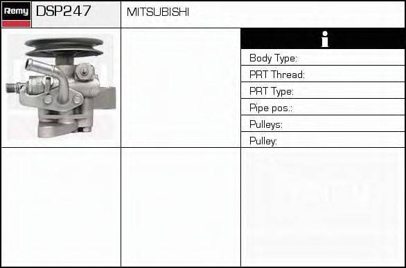 DELCO REMY DSP247 Гідравлічний насос, кермо