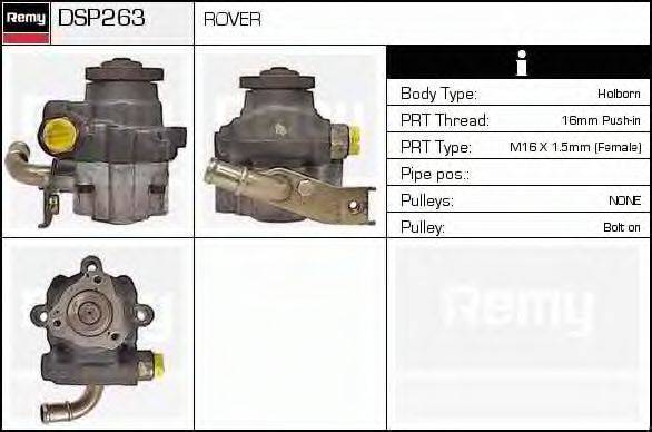 DELCO REMY DSP263 Гідравлічний насос, кермо