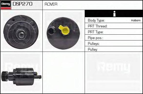 DELCO REMY DSP270 Гідравлічний насос, кермо