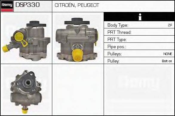 DELCO REMY DSP330 Гідравлічний насос, кермо