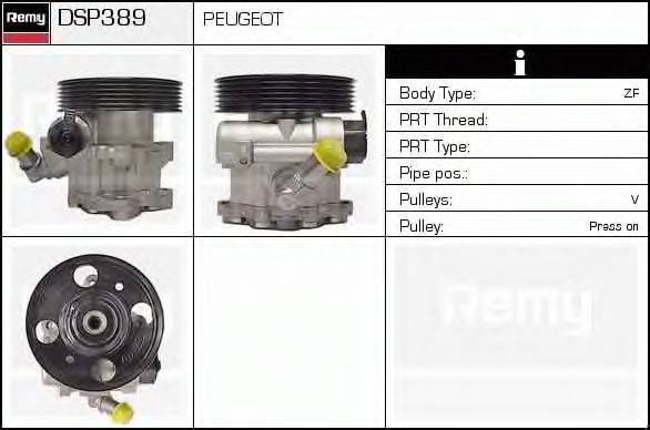 DELCO REMY DSP389 Гідравлічний насос, кермо