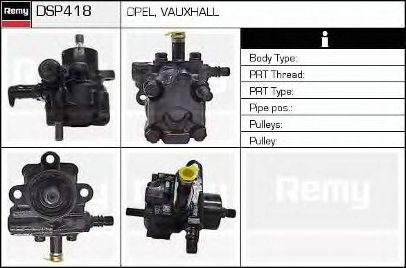 DELCO REMY DSP418 Гідравлічний насос, кермо