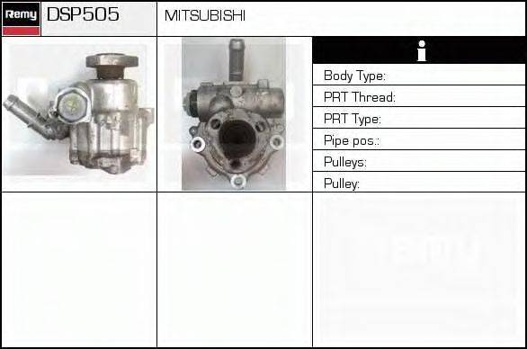 DELCO REMY DSP505 Гідравлічний насос, кермо