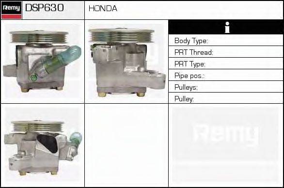 DELCO REMY DSP630 Гідравлічний насос, кермо