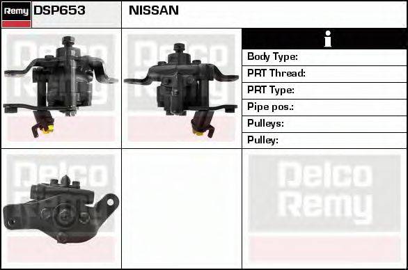 DELCO REMY DSP653 Гідравлічний насос, кермо