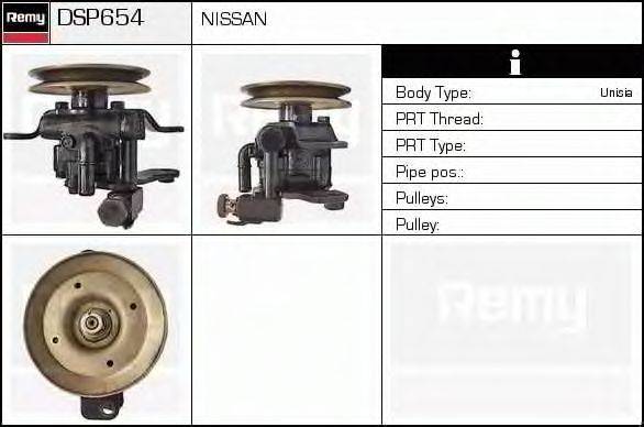 DELCO REMY DSP654 Гідравлічний насос, кермо