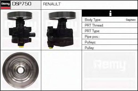 DELCO REMY DSP750 Гідравлічний насос, кермо