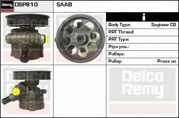 DELCO REMY DSP810 Гідравлічний насос, кермо