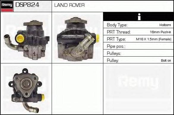 DELCO REMY DSP824 Гідравлічний насос, кермо