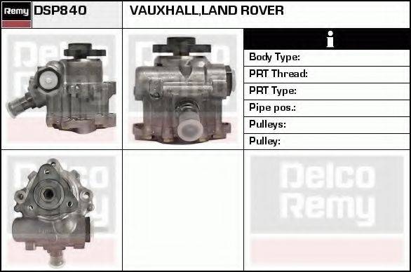 DELCO REMY DSP840 Гідравлічний насос, кермо