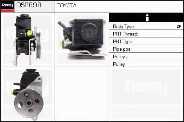 DELCO REMY DSP898 Гідравлічний насос, кермо