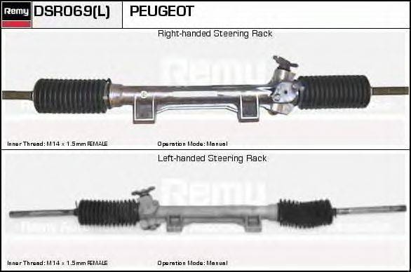 DELCO REMY DSR069 Рульовий механізм