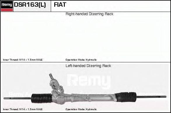 DELCO REMY DSR163L Рульовий механізм