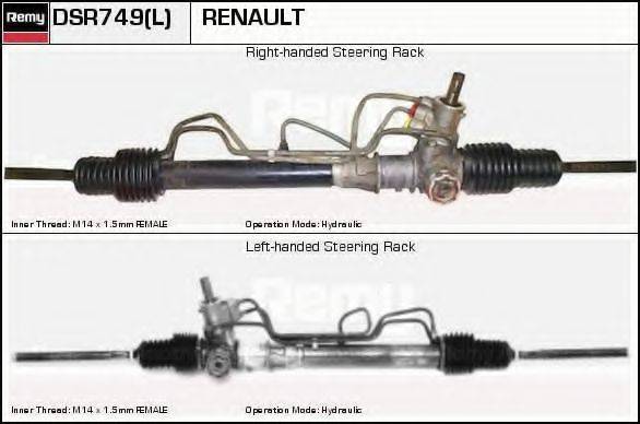 DELCO REMY DSR749 Рульовий механізм