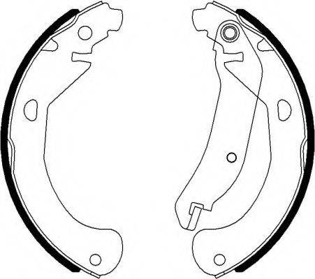 PAGID H1783 Комплект гальмівних колодок
