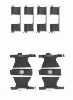 PAGID K0309 Комплектуючі, колодки дискового гальма