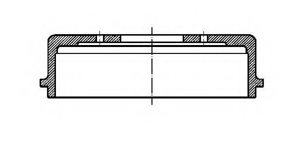 METELLI 180009 Гальмівний барабан