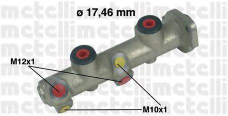 METELLI 050143 головний гальмівний циліндр