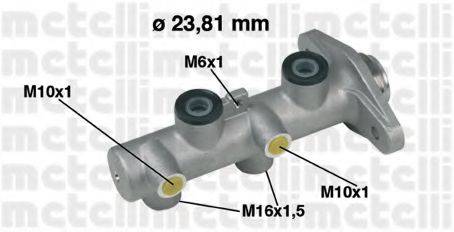 METELLI 050349 головний гальмівний циліндр