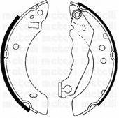 METELLI 530113 Комплект гальмівних колодок