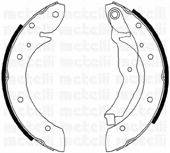METELLI 530351 Комплект гальмівних колодок