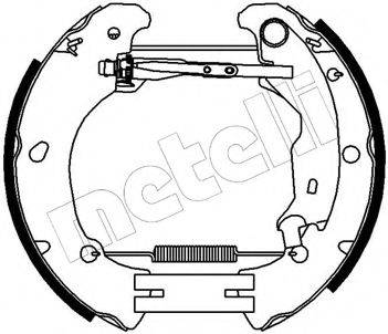 METELLI 510089 Комплект гальмівних колодок