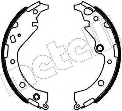 METELLI 530643 Комплект гальмівних колодок