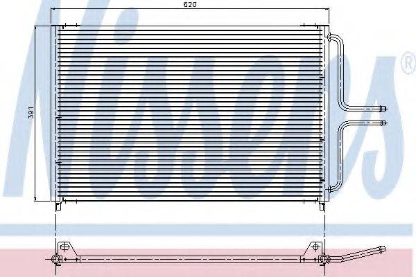 NISSENS 94322 Конденсатор, кондиціонер