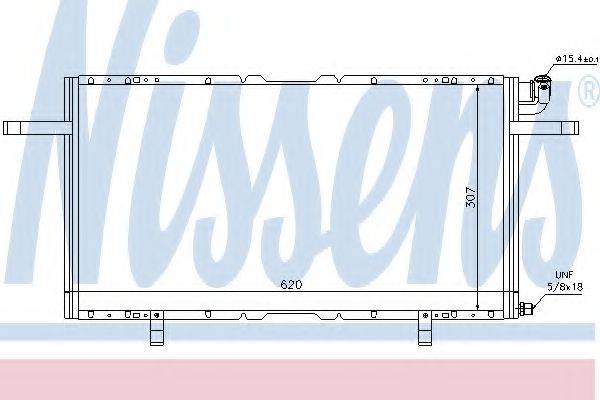 NISSENS 94686 Конденсатор, кондиціонер