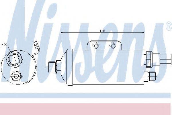 NISSENS 95354 Осушувач, кондиціонер