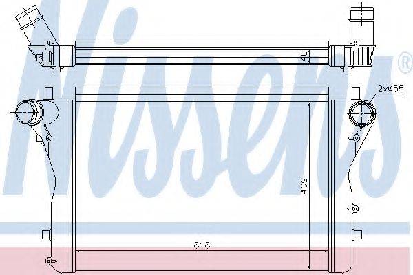 NISSENS 96420 Інтеркулер