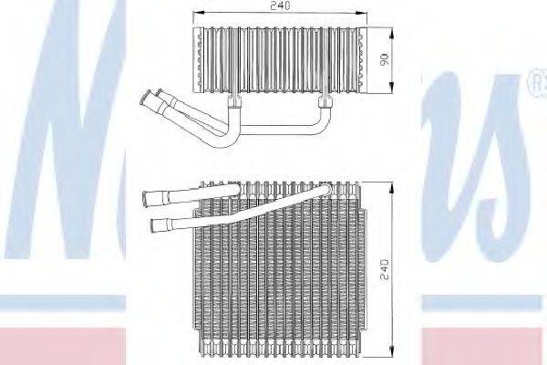 NISSENS 92006 Випарник, кондиціонер