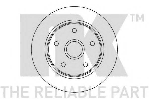 NK 203229 гальмівний диск