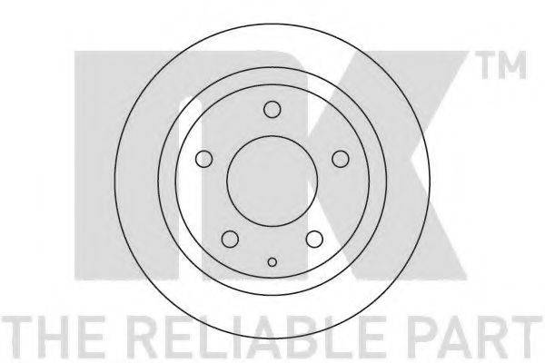 NK 203257 гальмівний диск