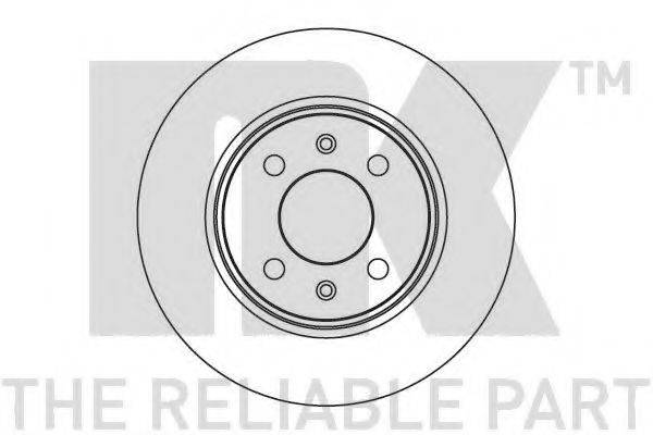 NK 204106 гальмівний диск