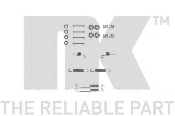 NK 7925673 Комплектуючі, гальмівна колодка