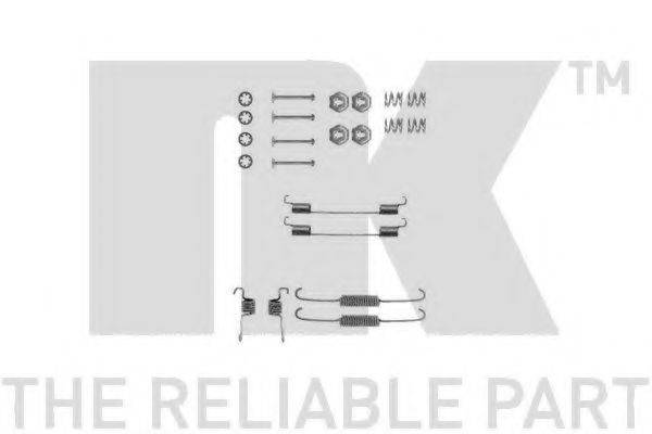 NK 7925674 Комплектуючі, гальмівна колодка