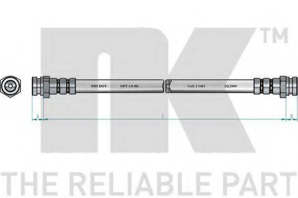 NK 853271 Гальмівний шланг