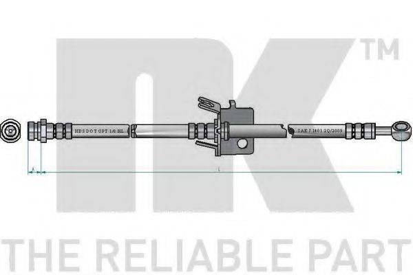 NK 853497 Гальмівний шланг