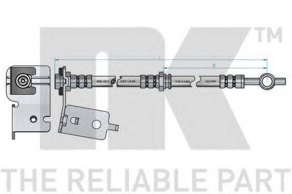 NK 853442 Гальмівний шланг
