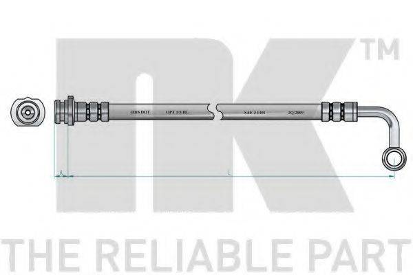 NK 8522102 Гальмівний шланг